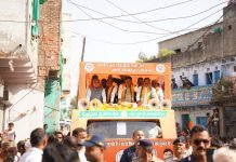 विजयपुर में भाजपा शक्ति प्रदर्शन: मुख्यमंत्री डॉ. मोहन यादव, प्रदेश अध्यक्ष विष्णुदत्त शर्मा और विधानसभा अध्यक्ष नरेन्द्र सिंह तोमर ने किया रोड शो, रामनिवास रावत के नामांकन के बाद जनसभा को किया संबोधित