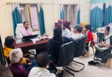 टीकाकरण कार्यक्रम को लेकर एसडीएम की अध्यक्षता में संपन्न हुई बैठक