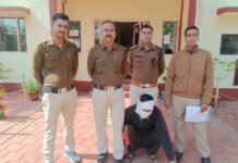सिटी कोतवाली पुलिस ने पकड़ा अवैध हथियार तस्कर लल्लू जाट, जाली नोट कारोबार में था शामिल