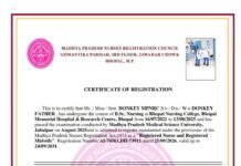 नर्सिंग रजिस्ट्रेशन सिस्टम की खुली पोल: गधे के नाम पर भी जारी हुआ सर्टिफिकेट — NSUI