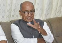 ‘यतो धर्मस्ततो जयः’ के संदेश के साथ दिग्विजय की पदयात्रा, राम मंदिर ट्रस्ट पर साधा निशाना